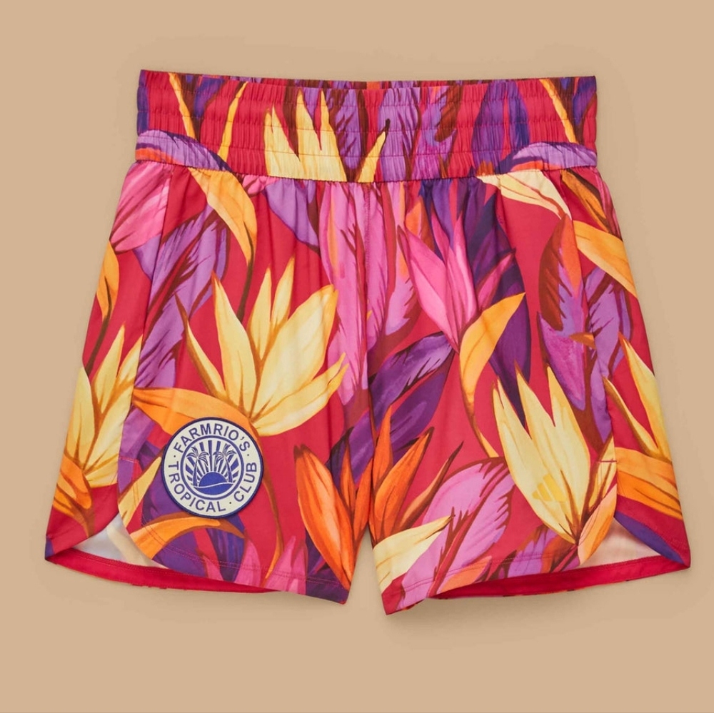 FARM RIO Women Tropical Shorts S NWT